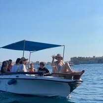 Boat trip in Sicily