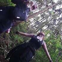 For my birthday, I hiked up Mt. Inasa with some friends.