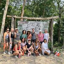 University of Houston Students at Mayan Ruins!