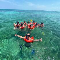 Snorkeling at Caye Caulker