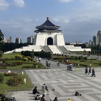 Birds Eye View of the Chiang Kai Shek Memorial 