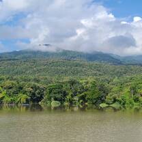 An image of the Ang Kaew Reservoir on the CMU campus