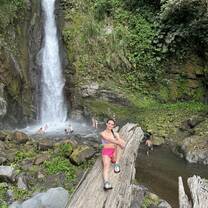 Waterfall hike