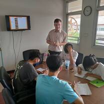 Another day...another teaching practice session.