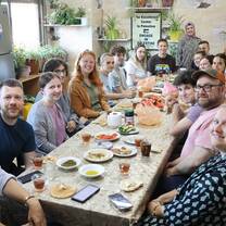 Breakfast at the center