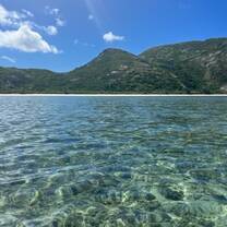 View of Coconut Beach at Lizard Island
