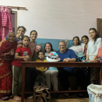 Pokhara Homestay Birthday Celebration