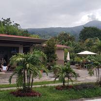 At our lodge. 