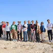hike with international family
