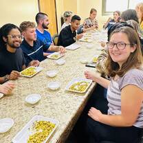 Dinner at an outing