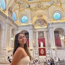 This was me in Madrid, which was absolutely stunning! 
