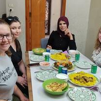 Dinner with Palestinians 