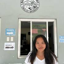 In front of Tingloy Rural Health Unit