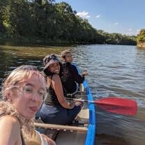 Rowing on the river