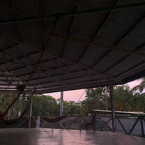 hammocks to relax and watch the sunsets 
