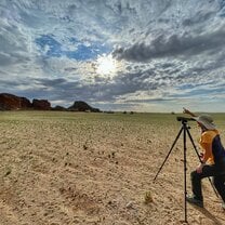 monitoring the lesser kestrel activities