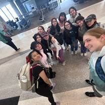 Leaving Costa Rica with new friends!