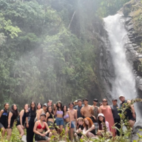 Trip to the Aquiares Waterfall