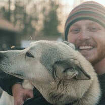Me with Blade the dawg