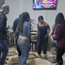 Dancing after dinner