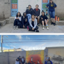 The murals for our community action project