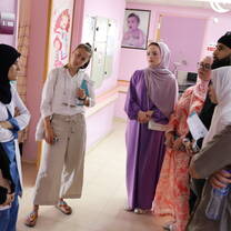 Visited Al Ahli Hospital