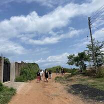 A walk to school.