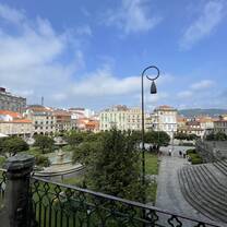 Plaza in Pontevedra, Spain