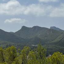 I climbed many mountains while here