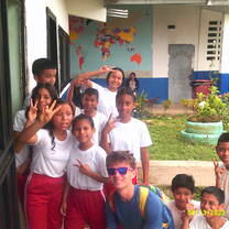 Pasar tiempo a la escuela con los chicos durante los "ECAs"