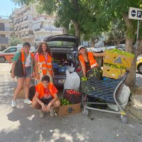 Beating the heat and proud of our finds!