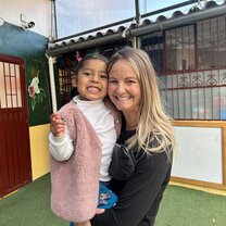 So happy to spend time with this little princess