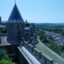 Took this picture on the Carcassone weekend excursion. Carcassonne is a medieval city rich with history, and I loved it so much!