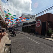 A street we passed by while visiting the city 