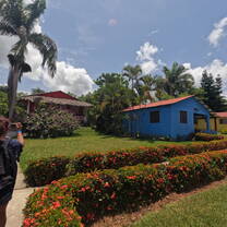 We visited Bohios Campo Añil which was an old coffee factory turned into a hotel and historical site