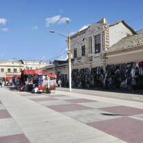 A Poncho Market In The City