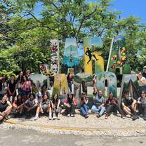 Our full group outside of La Festival de las Flores