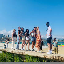 On the beach with Beyond!