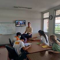 I taught older students too!