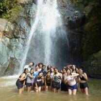 Afternoon at the waterfall!