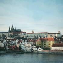 View of Malá Strana and Prague Castle from Charles Bridge