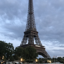 Boat ride on the Seine