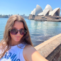 Seflie with the Sydney Opera House