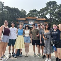 A trip with classmates to the Summer Palace in Beijing