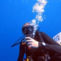 Diving!