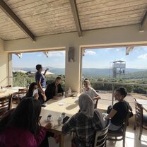 Playing cards on an excursion with the program