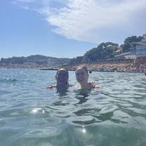 In Tossa on the Costa Brava