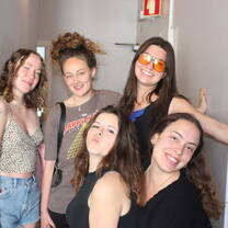Friends in Portugal hostel:) 
