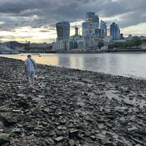 Thames River near London Bridge 
