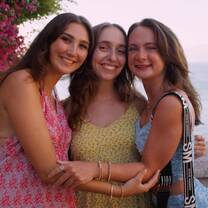 Me and my roommates in Sorrento!